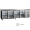 De koeltoonbank van Gastro-Inox 222.027 met een afemting van 2500(b)x600(d)x850(h)mm