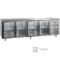 De koeltoonbank van Gastro-Inox 222.027 met een afemting van 2500(b)x600(d)x850(h)mm