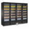 Combisteel 7526.0115 vierdeurs glasdeurfrigo