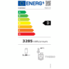 Combisteel 7526.0105 glasdeurkoelkast energielabel