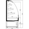 Koelvitrine Combisteel 7080.0015 - 4