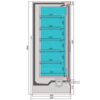 Wandkoeling Combisteel 7350.0080 - 1