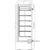 Glasdeur vrieskast Combisteel 7450.0165 - 1