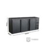 Backbar koelkast Combisteel 7450.0320 - 2