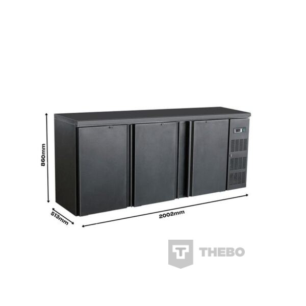 Backbar koelkast Combisteel 7450.0320 - 2