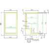 Backbar koelkast Combisteel 7455.1300 - 2