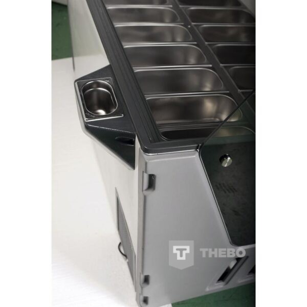 Schepijsvitrine Combisteel 7472.0115 - 2