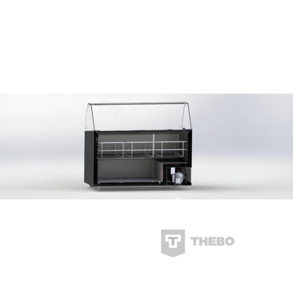 Schepijsvitrine Combisteel 7472.0134 - 5