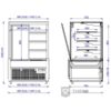 Koelvitrine Combisteel 7486.0090 - 1