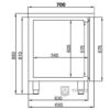 Koelwerkbank Combisteel 7489.5090 - 2