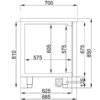 Koelwerkbank Combisteel 7489.5165 - 1