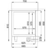 Koelwerkbank Combisteel 7489.5520 - 1