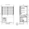 Drop-in vitrine Combisteel 7495.0140 - 1