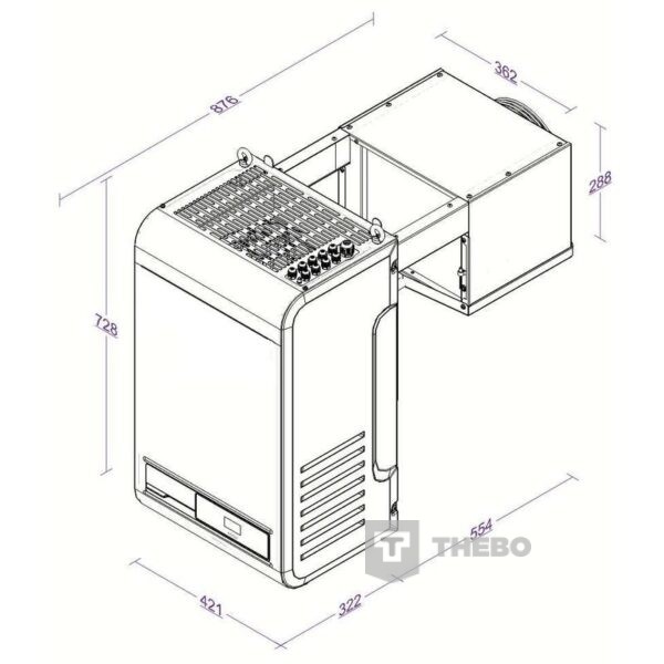 Koelmotor Combisteel 7265.0070 - 2