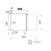 Koelwerkbank Combisteel 7450.0780 - 2