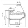 Koelvitrine Combisteel 7486.0030 - 1