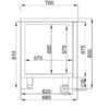 Koelwerkbank Combisteel 7489.5160 - 2