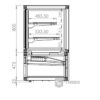 Koelvitrine Combisteel 7489.5455 - 2