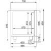 Koelwerkbank Combisteel 7489.5535 - 1