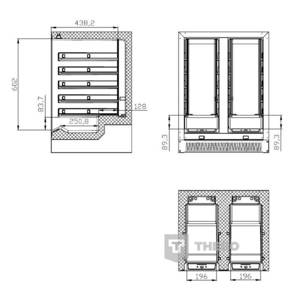 Wijnkoelkast Combisteel 7525.0030 - 3