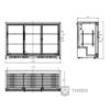 Backbar koelkast Combisteel 7527.0025 - 1